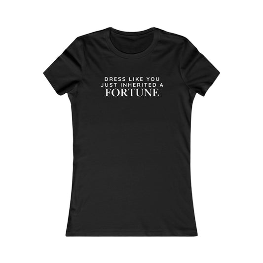 Fortune Women's Tee - Stylish & Empowering