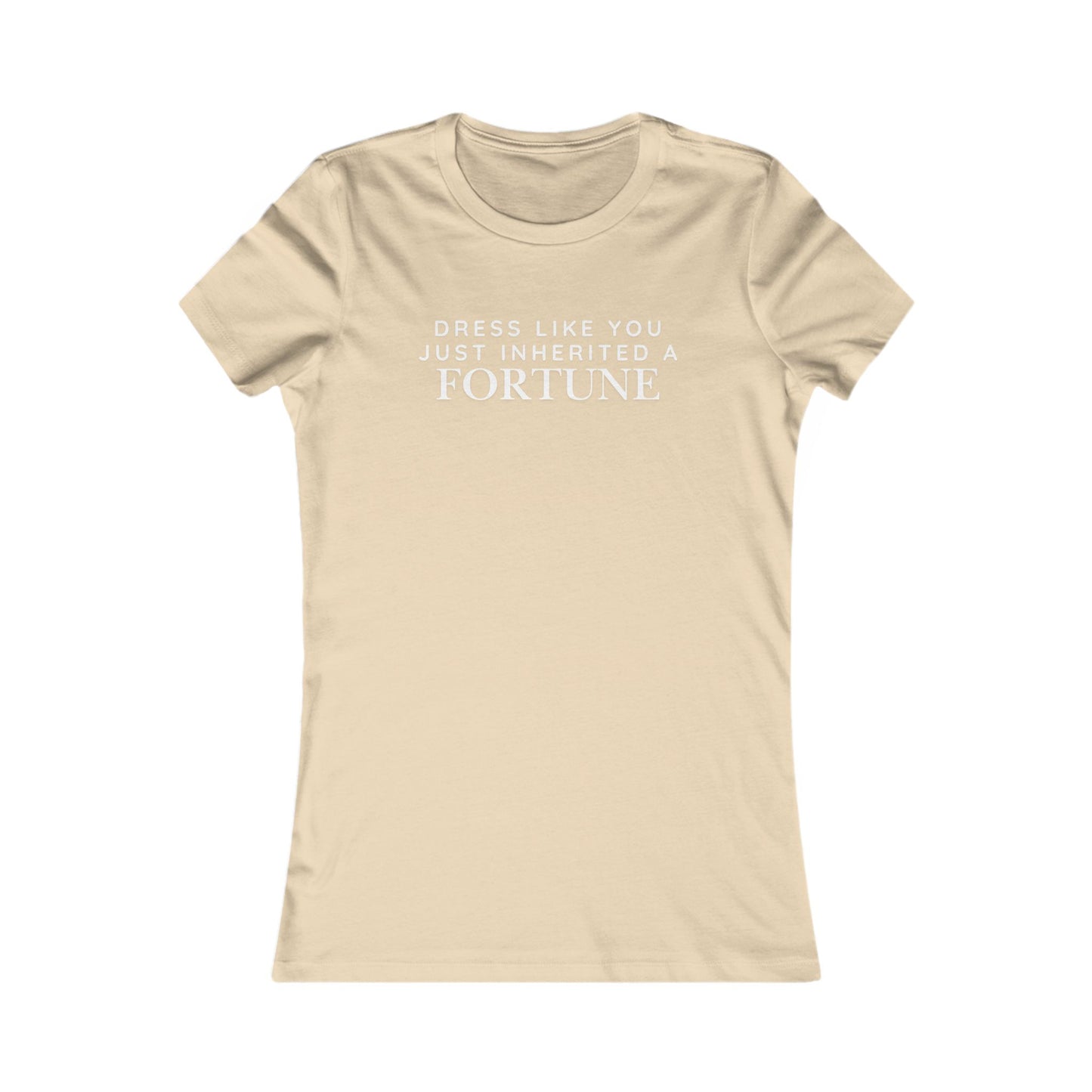 Fortune Women's Tee - Stylish & Empowering