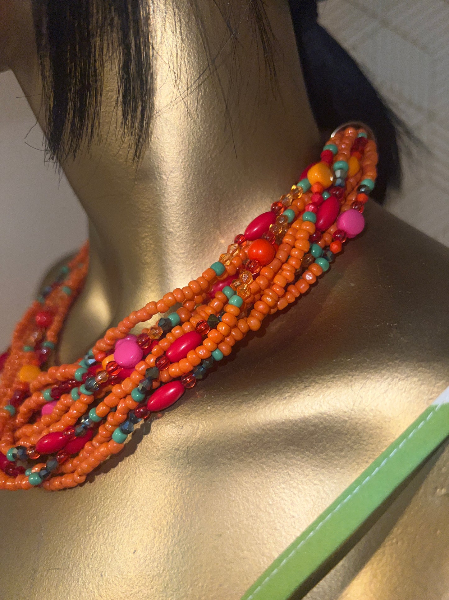 Orange Pop Necklace