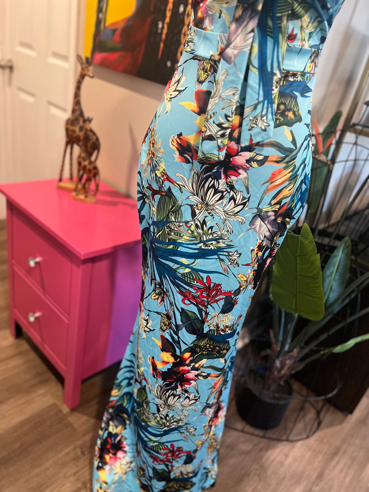Tropical Paradise Maxi Dress - S